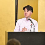 日本塗装名人社の会議で講演する弊社代表本田卓也