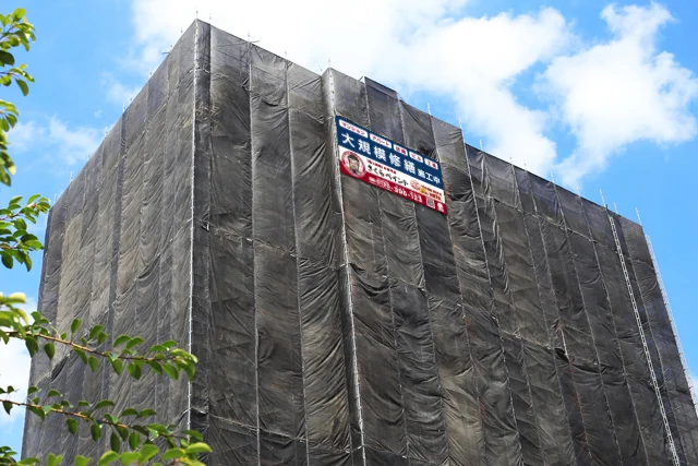 さくらペイントの大規模修繕工事のイメージ